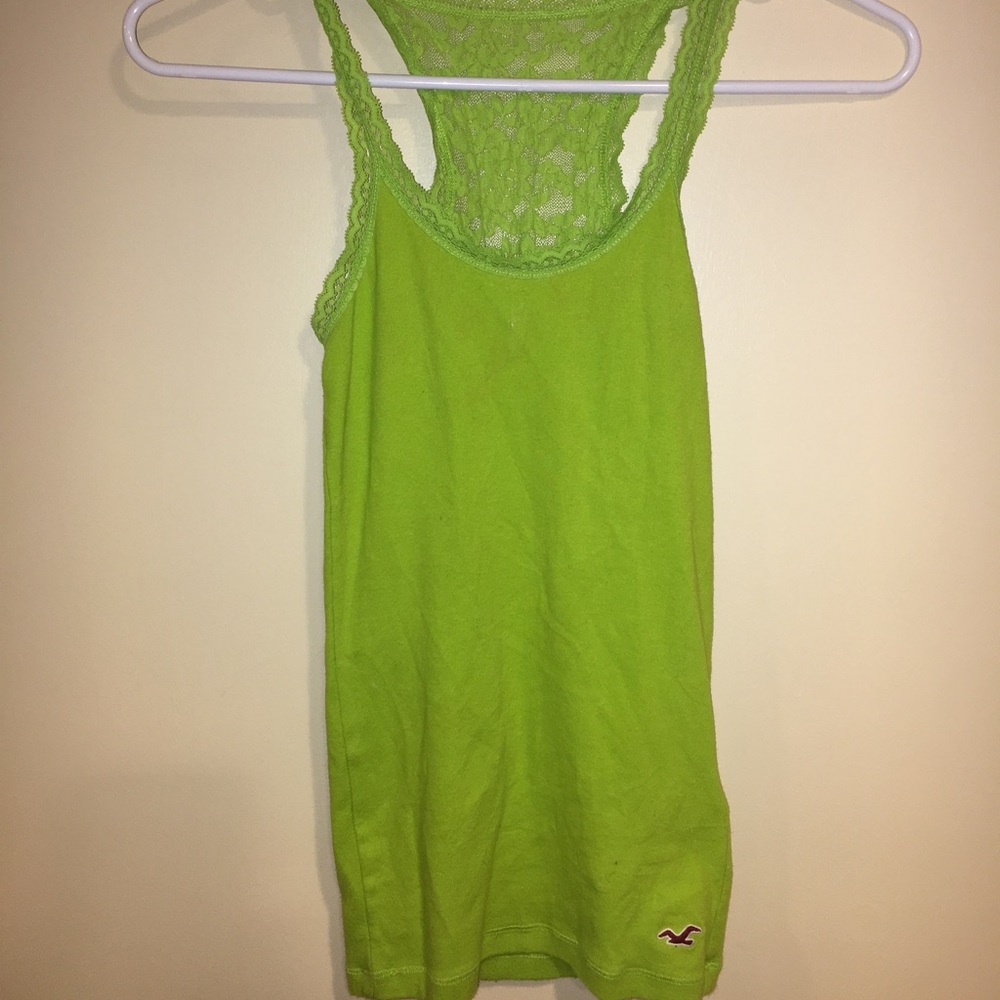 Hollister Tank Top with Lace Back
